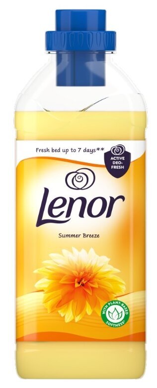 Lenor Summer Breeze skalbinių minkštiklis, 850 ml цена и информация | Skalbimo priemonės | pigu.lt