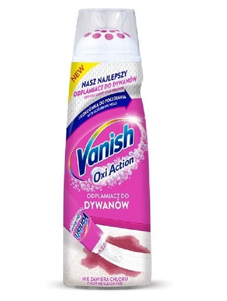 Vanish kilimų dėmių šalinimo gelis, 195 ml цена и информация | Valikliai | pigu.lt