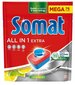 Somat indaplovių tabletės citrinų ir laimo kvapo, 76 vnt цена и информация | Indų plovimo priemonės | pigu.lt