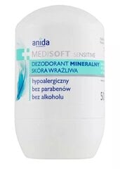 Rutulinis dezodorantas Anida Medisoft Roll-On, 50 ml kaina ir informacija | Dezodorantai | pigu.lt