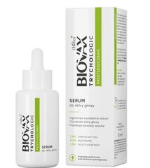Biovax Trychologic Сыворотка для кожи головы против жирности, 50 мл цена и информация | Средства для укрепления волос | pigu.lt