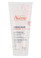 Avene Xeracalm Питательное Увлажняющее Молочко, 200 мл цена и информация | Кремы, лосьоны для тела | pigu.lt