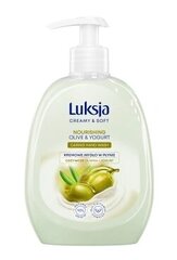 Кремовое жидкое мыло "Оливковое масло и йогурт", 500 мл цена и информация | Мыло | pigu.lt