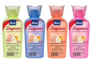 Nagų lako šalinimo priemonė Blue, 60 ml kaina ir informacija | Nagų lakai, stiprintojai | pigu.lt