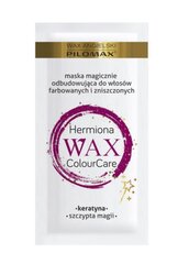 Воск для волос Pilomax Wax, Маска для волос Hermiona Colour Care, 20 мл цена и информация | Средства для укрепления волос | pigu.lt