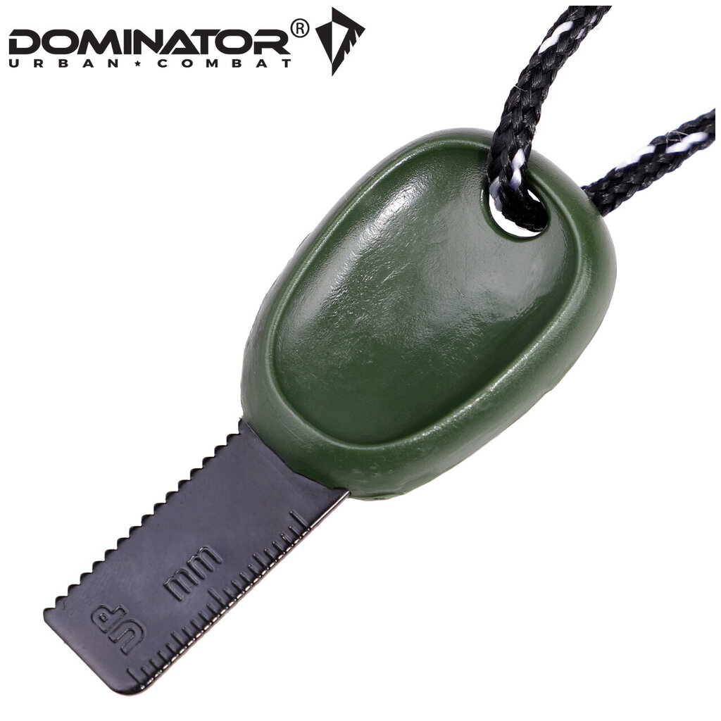 Ugnies įdegėjas su kompasu Dominator Urban Combat, 7x0.8cm kaina ir informacija | Kitas turistinis inventorius | pigu.lt