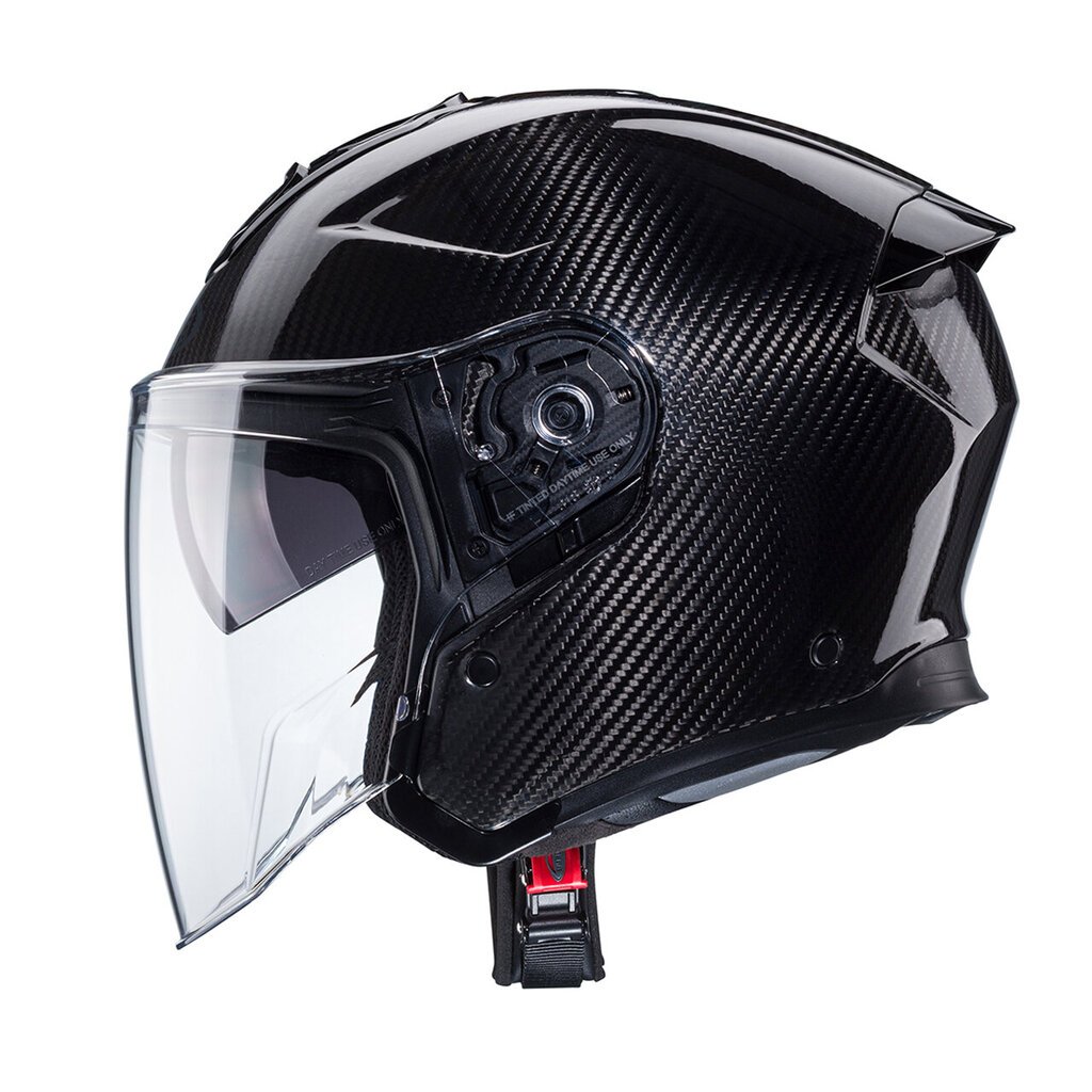 Atviras šalmas Caberg Flyon II Carbon, juodas kaina ir informacija | Moto šalmai | pigu.lt