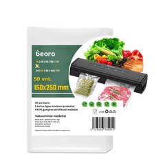 Пищевой вакуум / вакуумные пакеты 15x25 / 150x250 (50 шт.) цена и информация | Вакууматоры | pigu.lt