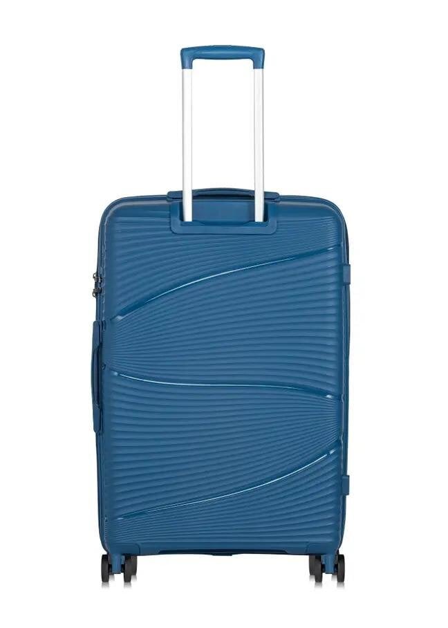 Didelis lagaminas ant ratukų Ochnik WALPP-0021-91-28(W24), mėlynas цена и информация | Lagaminai, kelioniniai krepšiai | pigu.lt
