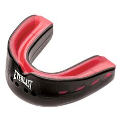 Протектор для зубов Everlast двойной, красный/черный цена и информация | Everlast Спорт, досуг, туризм | pigu.lt