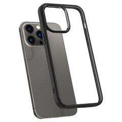 Prekė su pažeista pakuote.Dėklas Spigen skirtas iPhone 14 Pro Max, juoda kaina ir informacija | Elektronikos priedai ir aksesuarai su pažeista pakuote | pigu.lt