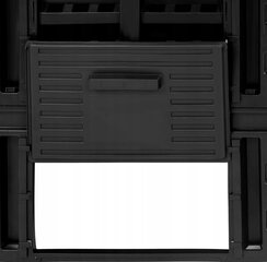 1-камерный компостер Hillvert 860 л черный цена и информация | Уличные контейнеры, контейнеры для компоста | pigu.lt