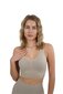 Sportinė liemenėlė moterims Stark Soul® seamless microfiber sport bustier 5119, smėlio spalvos цена и информация | Sportinė apranga moterims | pigu.lt