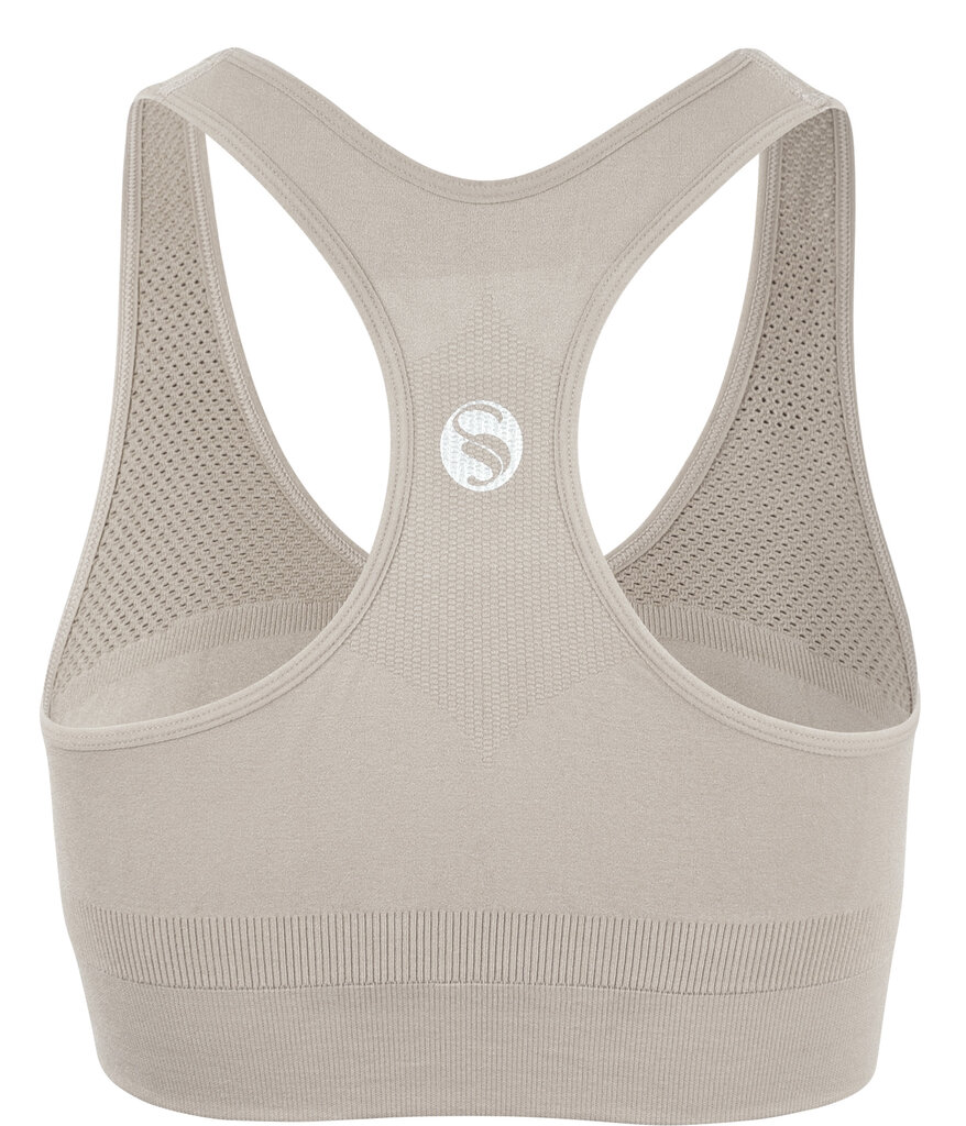 Sportinė liemenėlė moterims Stark Soul® seamless microfiber sport bustier 5119, smėlio spalvos цена и информация | Sportinė apranga moterims | pigu.lt