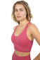 Sportinė liemenėlė moterims Stark Soul® seamless microfiber sport bustier 5119, rožinė kaina ir informacija | Sportinė apranga moterims | pigu.lt