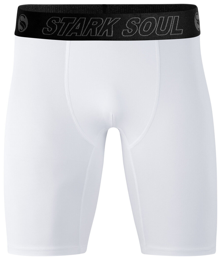 Sportiniai šortai vyrams Stark Soul 1054, balti kaina ir informacija | Sportinė apranga vyrams | pigu.lt