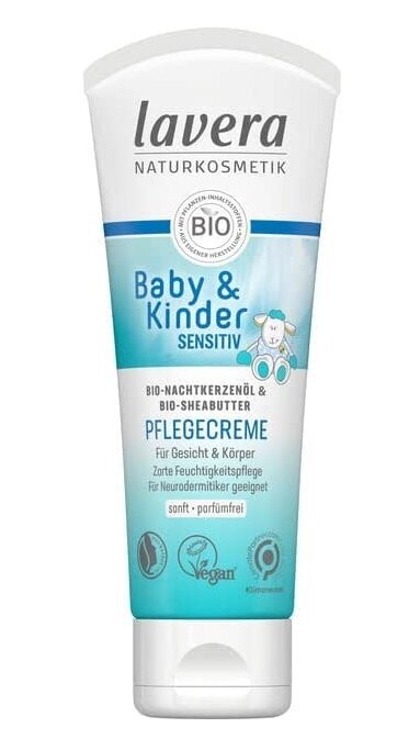 Kremas kūdikių odai Lavera Baby & Kinder Sensitiv, 75 ml kaina ir informacija | Kosmetika vaikams ir mamoms | pigu.lt