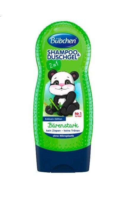 Plaukų šampūnas ir dušo želė vaikams Bubchen, panda, 230 ml kaina ir informacija | Kosmetika vaikams ir mamoms | pigu.lt