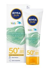 (DE) Nivea, Защитный крем для детей Sun Kids SPF 50, 150мл. цена и информация | Кремы от загара | pigu.lt