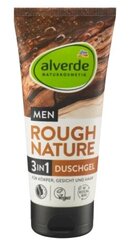 (DE) Alverde MEN, Rough Nature 3в1, Гель для душа, 200 мл цена и информация | Масла, гели для душа | pigu.lt