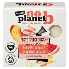 Dušo prausiklis No planet b Bar Shower Baby Peach & Grepefruit Peel, 80 g kaina ir informacija | Dušo želė, aliejai | pigu.lt