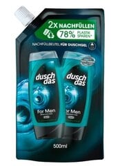 Dušo želė DuschDas for Men 3 in 1 Shower Gel and Shampoo, 500ml цена и информация | Масла, гели для душа | pigu.lt