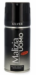 Purškiamas dezodorantas Malizia Uomo Silver, 150 ml kaina ir informacija | Dezodorantai | pigu.lt