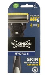 Wilkinson Sword, Hydro 5 Skin Protection Advanced, Бритва для бритья, 1 шт. цена и информация | Косметика и средства для бритья | pigu.lt