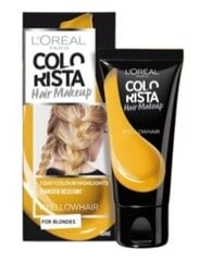 Pusiau ilgalaikiai plaukų dažai L'Oreal Colorista Hair Make Up Yellowhair, 30 ml kaina ir informacija | Plaukų dažai | pigu.lt