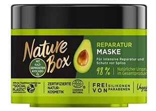 Atstatanti plaukų kaukė Nature Box, su avokado aliejumi, 200 ml kaina ir informacija | Priemonės plaukų stiprinimui | pigu.lt