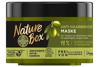 Plaukų kaukė Nature Box, 200 ml kaina ir informacija | Priemonės plaukų stiprinimui | pigu.lt