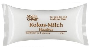 Plaukų kaukė Swiss-o-Par Hair treatment Coconut milk, 25 ml цена и информация | Бальзамы, кондиционеры | pigu.lt