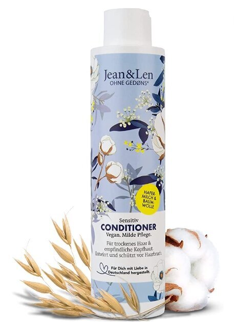 Plaukų kondicionierius Jean & Len Sensitiv Conditioner, 300 ml цена и информация | Balzamai, kondicionieriai | pigu.lt