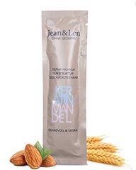 Regeneruojanti plaukų kaukė Jean & Len Keratin Mandel, 20 ml kaina ir informacija | Priemonės plaukų stiprinimui | pigu.lt