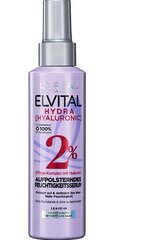 Nenuplaunamas plaukų kondicionierius L'Oreal Elvital Hydra Leave-In, 150 ml kaina ir informacija | Balzamai, kondicionieriai | pigu.lt