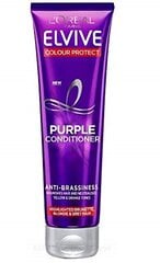 Kondicionierius L'Oreal Elvive Colour Protect Purple Conditioner Anti-Brassiness, 150 ml цена и информация | Бальзамы, кондиционеры | pigu.lt