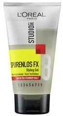 Plaukų želė L'Oreal Paris Line Studio Spurenlos FX Styling Gel 8, 200 ml kaina ir informacija | Plaukų formavimo priemonės | pigu.lt