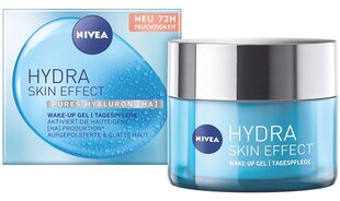 Drėkinamasis dieninis veido gelis Nivea Hydra Skin Effect, 50 ml цена и информация | Кремы для лица | pigu.lt