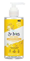 Raminantis veido prausiklis St Ives Soothing Daily Facial Cleanser Chamomile, 200ml цена и информация | Средства для очищения лица | pigu.lt