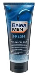 (DE) Balea MEN, Fresh, Peeling гель 3 в 1, 100 мл. цена и информация | Средства для очищения лица | pigu.lt