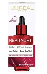 Veido serumas L'Oreal Paris Revivalift Sofort-Effekt-Serum, 30 ml kaina ir informacija | Veido aliejai, serumai | pigu.lt