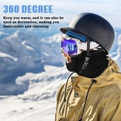 Termo slidinėjimo kepurė, Balaclava juoda kaina ir informacija | Vyriški šalikai, kepurės, pirštinės | pigu.lt
