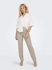 ONLY женские брюки L32 15278710*01, бежевый/oxf 5715364970436 цена и информация | Брюки | pigu.lt