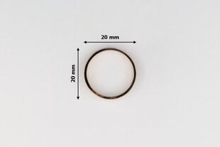 Auksinis žiedas su cirkoniais Brasco 53851 53851-16 kaina ir informacija | Žiedai | pigu.lt
