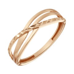 Auksinis žiedas Brasco 58405 58405-19 kaina ir informacija | Žiedai | pigu.lt
