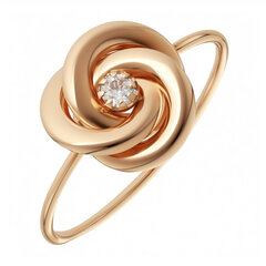 Auksinis žiedas su cirkoniu Brasco 58467 kaina ir informacija | Žiedai | pigu.lt