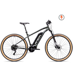 Мужской электрический велосипед Rock Machine Storm e70-29 (II) Khaki/черный матовый (Размер колеса: 29 Размер рамы: M) цена и информация | Электровелосипеды | pigu.lt