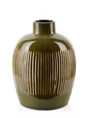 Vaza Giovanni green 17.5 cm kaina ir informacija | Vazos | pigu.lt