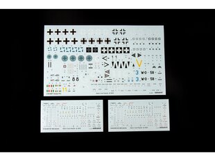 Surenkamas modelis Eduard Messerschmitt Bf 109 Gustav Pt.2 Limited Dual Combo, 1/72 kaina ir informacija | Konstruktoriai ir kaladėlės | pigu.lt