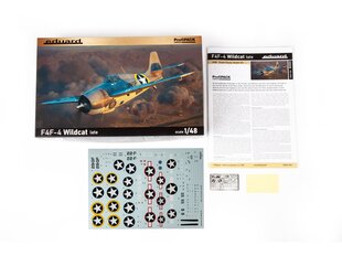 Surenkamas modelis Eduard Grumman F4F-4 Wildcat Late ProfiPack Edition, 1/48 kaina ir informacija | Konstruktoriai ir kaladėlės | pigu.lt